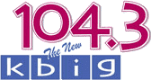 KBIG 104.3 Current Logo
