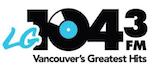 LG 104.3 Shore 104 CHHR CHLG Vancouver Greatest Hits Taylor Jukes
