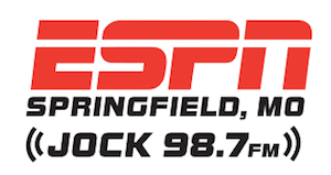 Jock 98.7 KWTO Springfield ESPN Radio 1400 KGMY Fox Sports 
