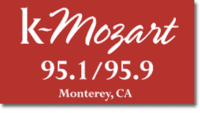 Classical KUSC K-Mozart KMozart 95.9 KMZT Q103.9 KBOQ Monterey