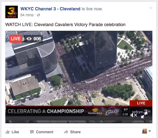 WKYC Cavaliers Parade