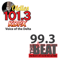 Oldies 101.3 KDPX 99.3 The Beat KBPA KHUC Pine Bluff Deltaplex