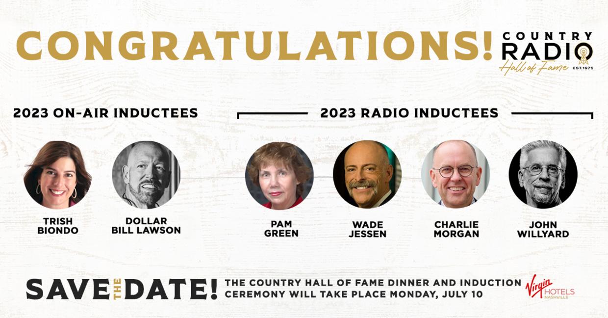Country Radio Hall Of Fame Announces 2023 Inductees RadioInsight
