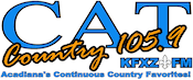 Cat Country Z 105.9 Z105.9 KFXZ-FM Opelousis Z1520 Rejoice 1520 KFXZ Lafayette