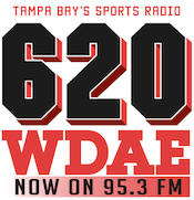 620 WDAE 95.3 Sports Animal Tampa Bay Rays St. Petersburg
