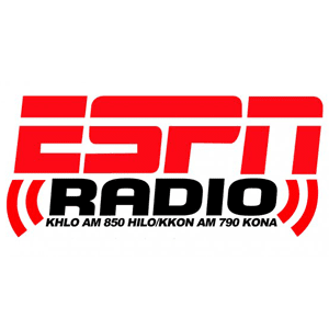 ESPN Hawail Big Island 850 KHLO Hilo 790 KKON