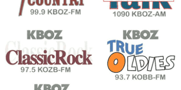 Reier Broadcasting KBOZ 1090 ESPN 1230 KOBB Country 99.9 KBOZ-FM Rock 97.5 KOZB Oldies 93.7 KOBB-FM Bozeman