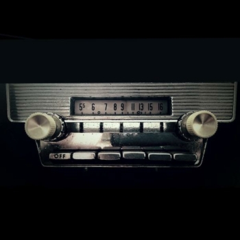 Old Vintage AM Radio Car Tuner