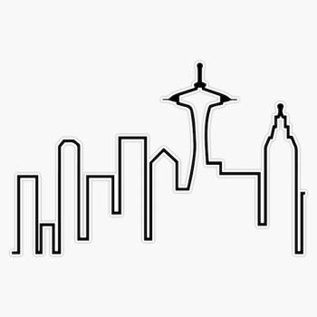 Seattle Skyline Frasier