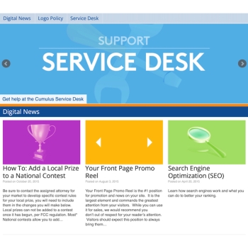 Cumulus Support Service Desk