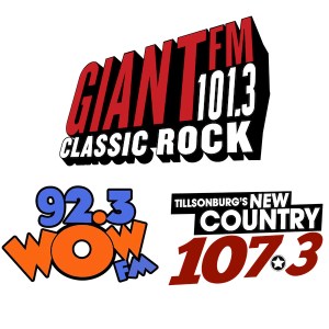 101.3 Giant Easy 92.3 Wow Jack-FM New Country 107.3 Tillsonburg Smiths Falls
